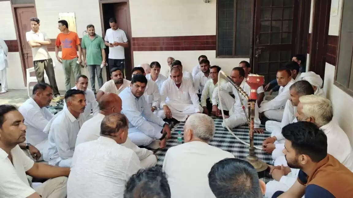 जींद : सरकार की विफलता के कारण प्रदेशभर में बनी जलभराव की स्थिति: दुष्यंत चौटाला