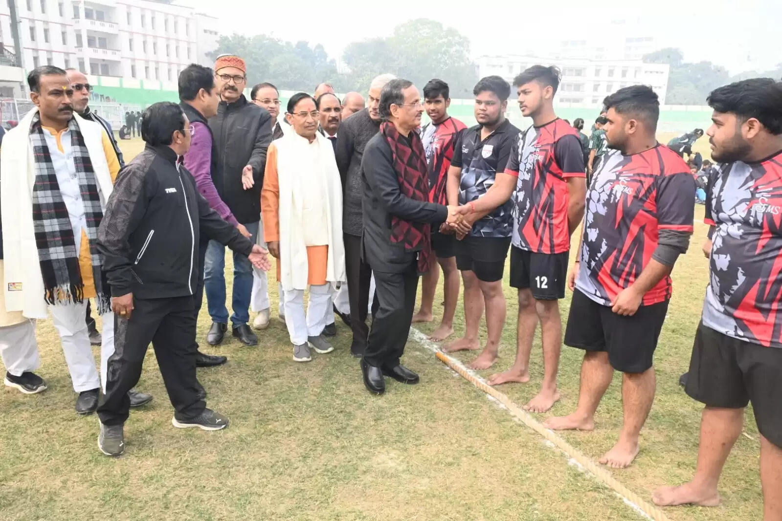 सांसद खेल से मिल रहा है नए खिलाडियों को अवसर : डा दिनेश शर्मा