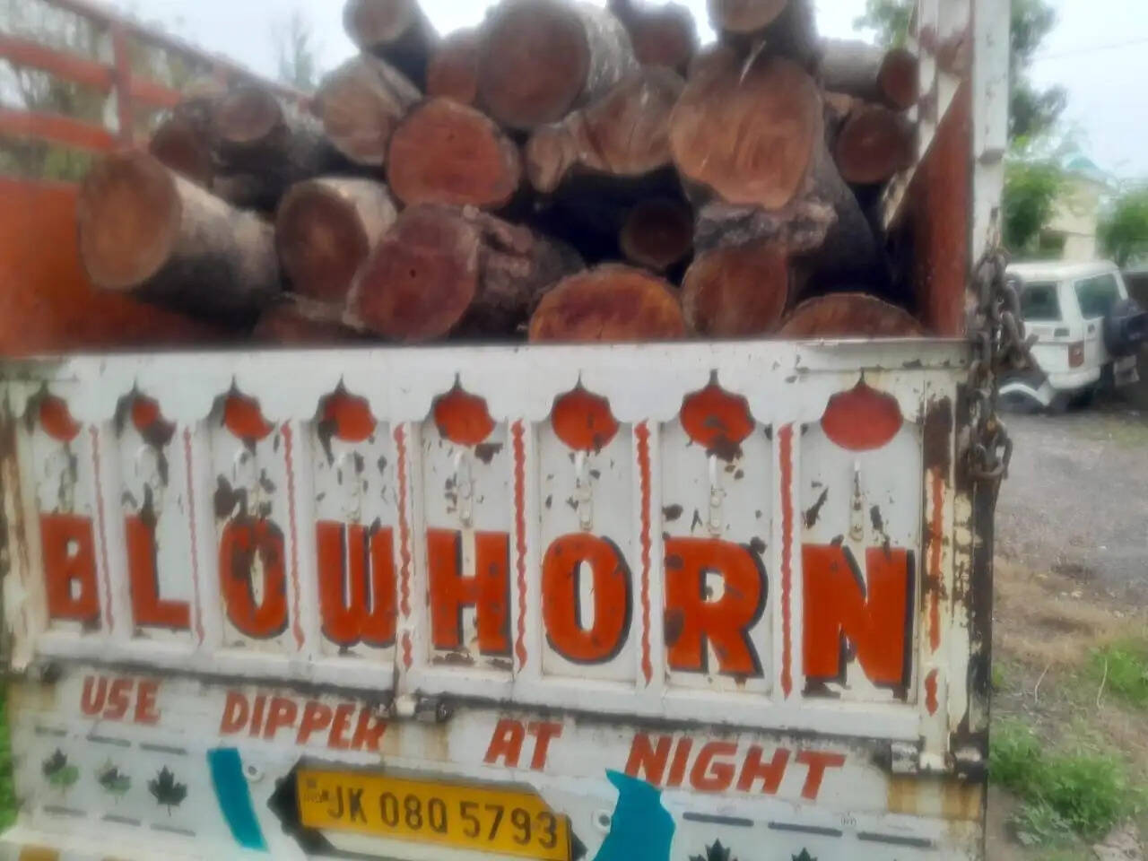 कठुआ में वन विभाग की बड़ी कार्रवाई, अवैध लकड़ी से भरा वाहन जब्त