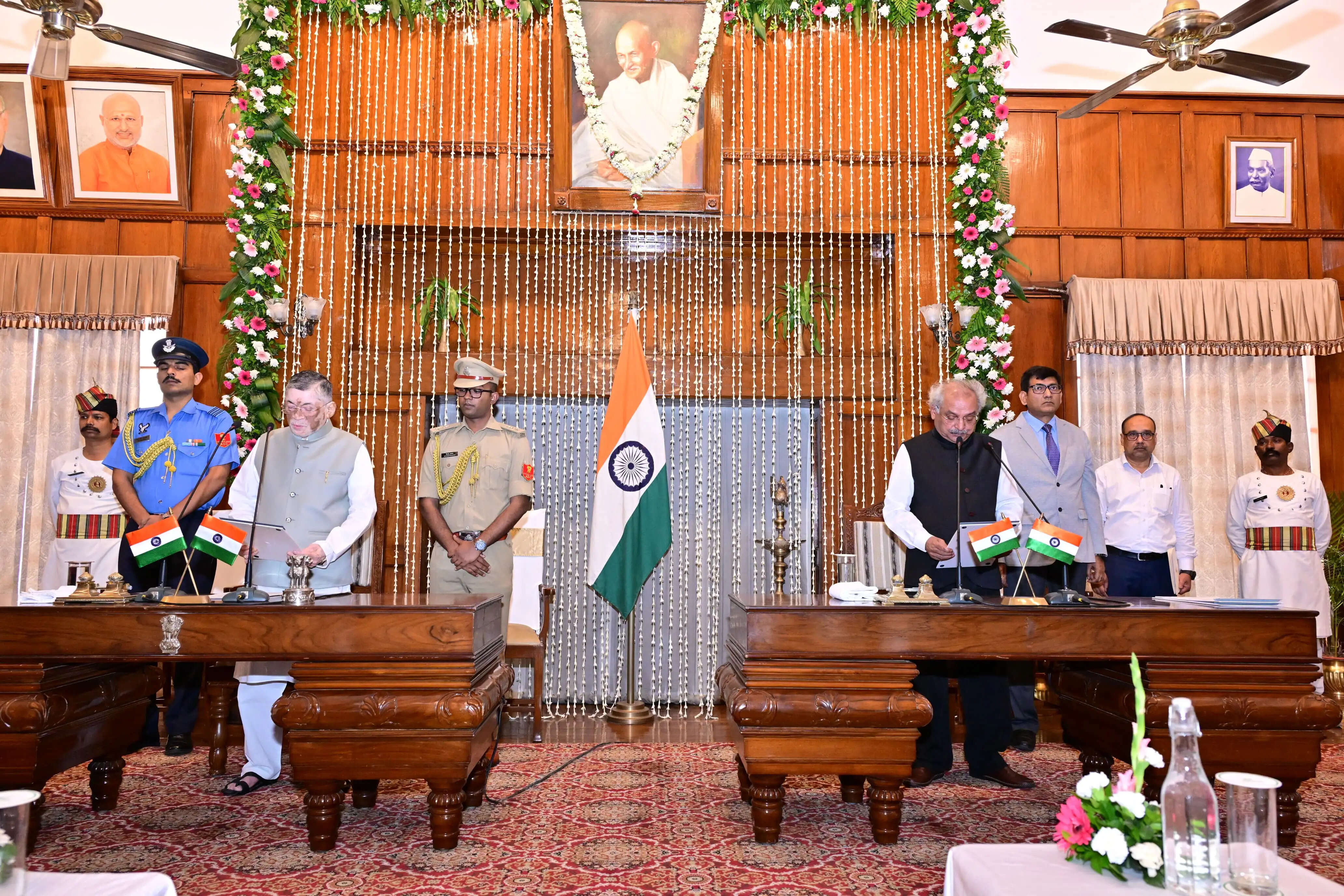 राज्यपाल ने न्यायमूर्ति अमिताभ कुमार गुप्ता को दिलायी लोकायुक्त पद की शपथ