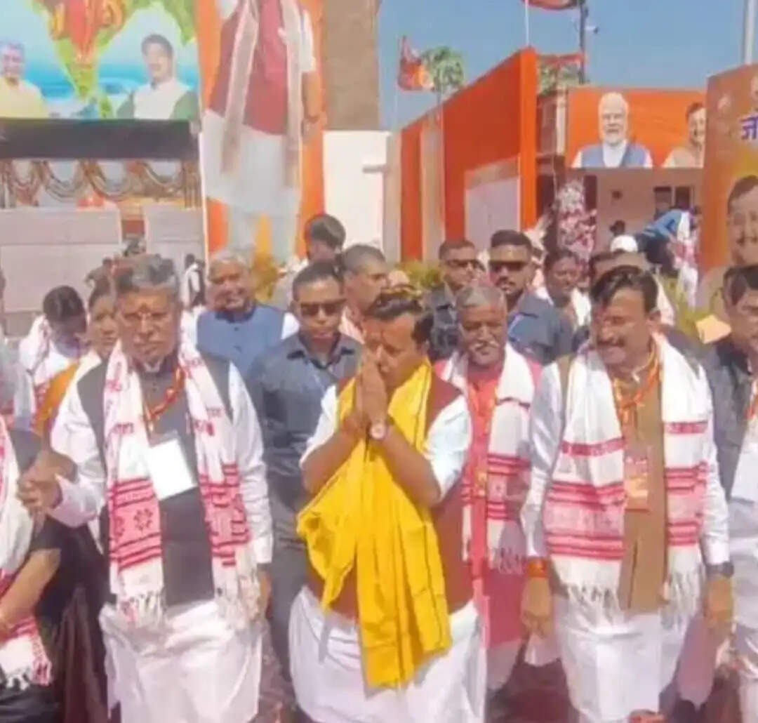झारखंड भाजपा की प्रदेश कार्यसमिति बैठक में पहुंचे राष्ट्रीय अध्यक्ष नितिन नवीन, मांदर बजाकर बढ़ाया कलाकारों का उत्साह