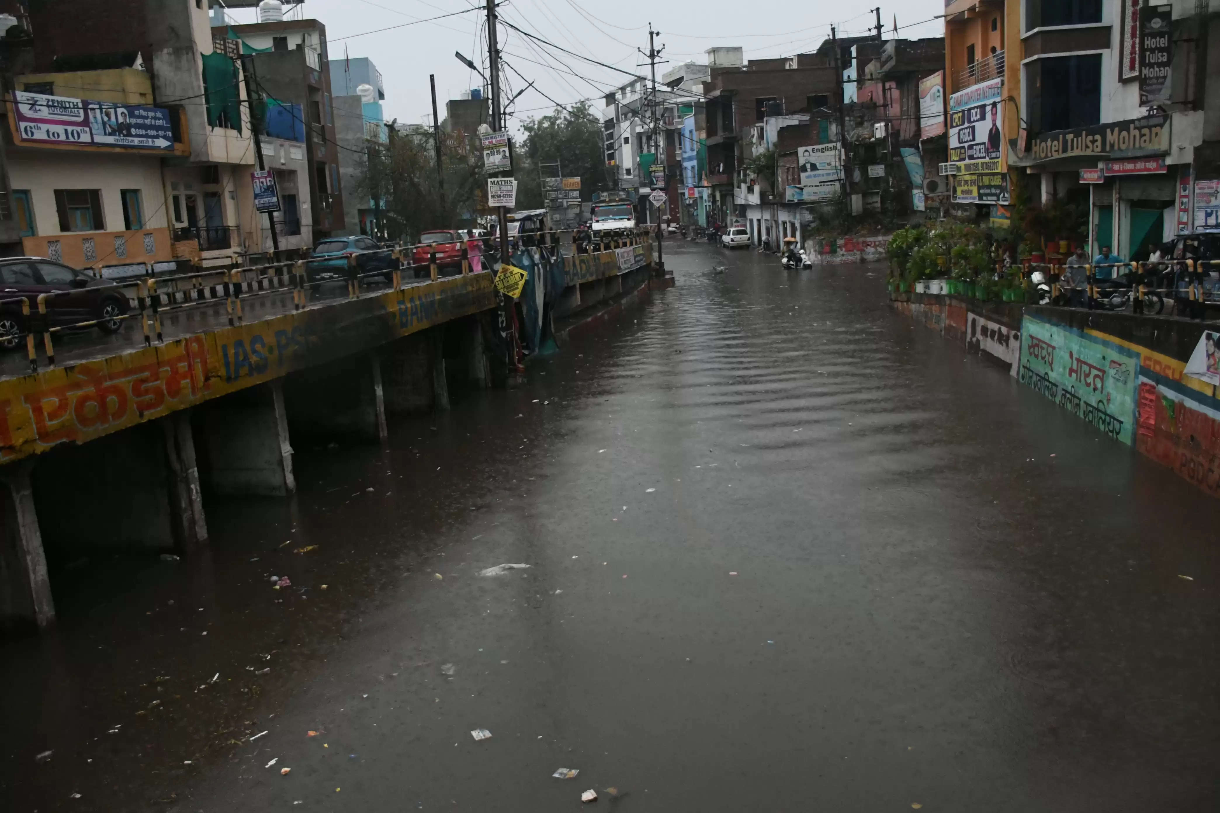 ग्वालियर: शहर में झमाझम बरसे मेघ, गुरुवार को होगी मानसून की आधिकारिक घोषणा