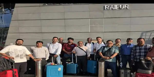 केंद्र की विकास परियोजनाओं का जायजा लेने छत्तीसगढ़ पहुंचा उत्तराखंड का दल
