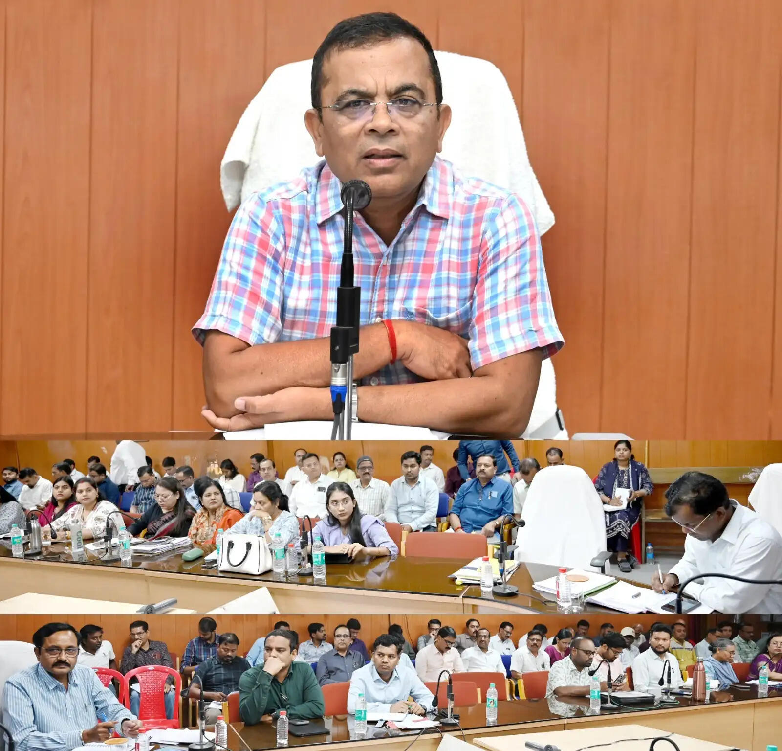 कलेक्टर ने ली साप्ताहिक समय-सीमा बैठक, आधार अपडेट, अवैध खनन पर कार्रवाई और पीएम सूर्यघर योजना में तेजी के निर्देश