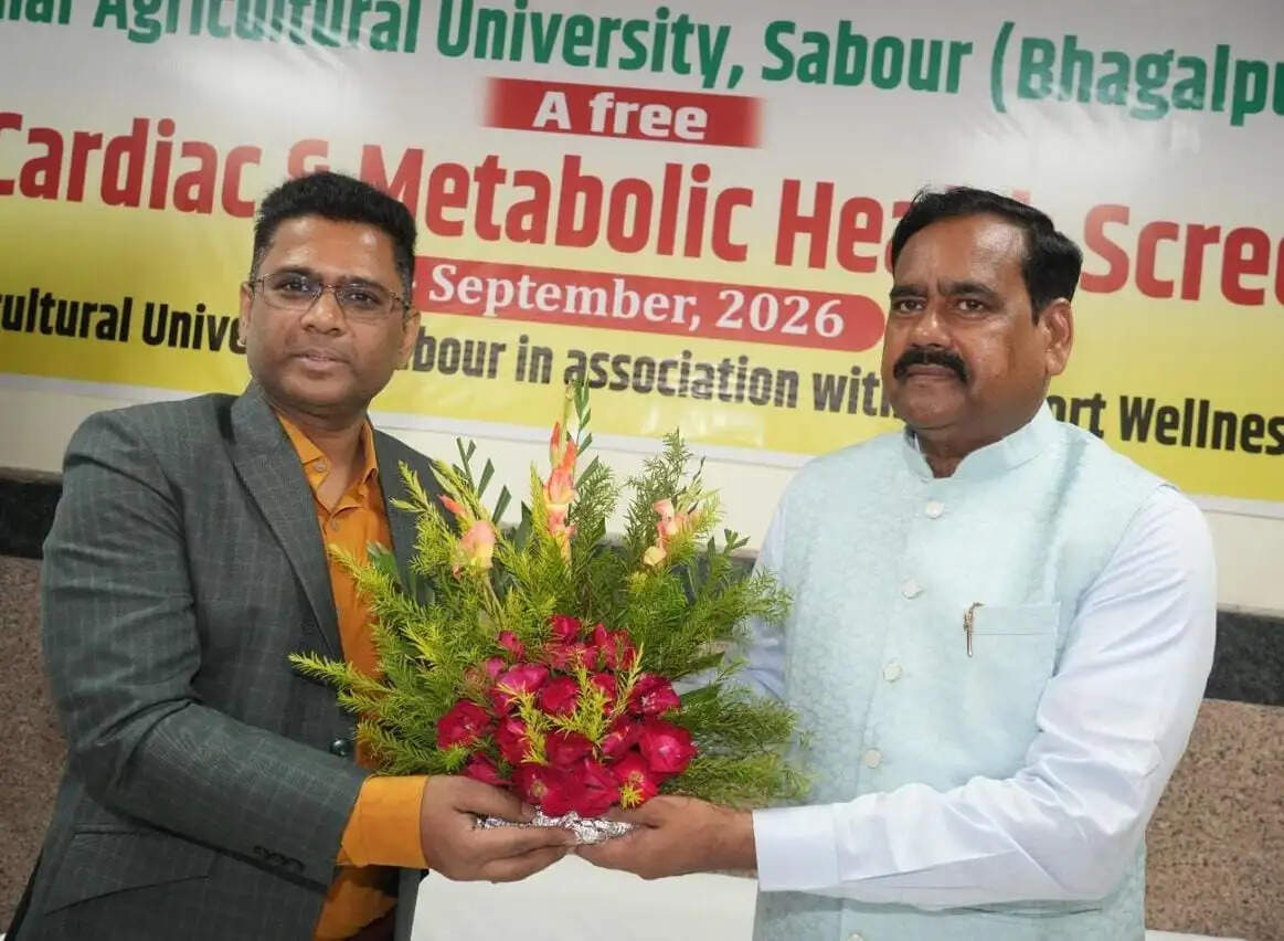बिहार कृषि विश्वविद्यालय में स्वास्थ्य जागरूकता शिविर संपन्न, 200 लोगों ने कराई जांच