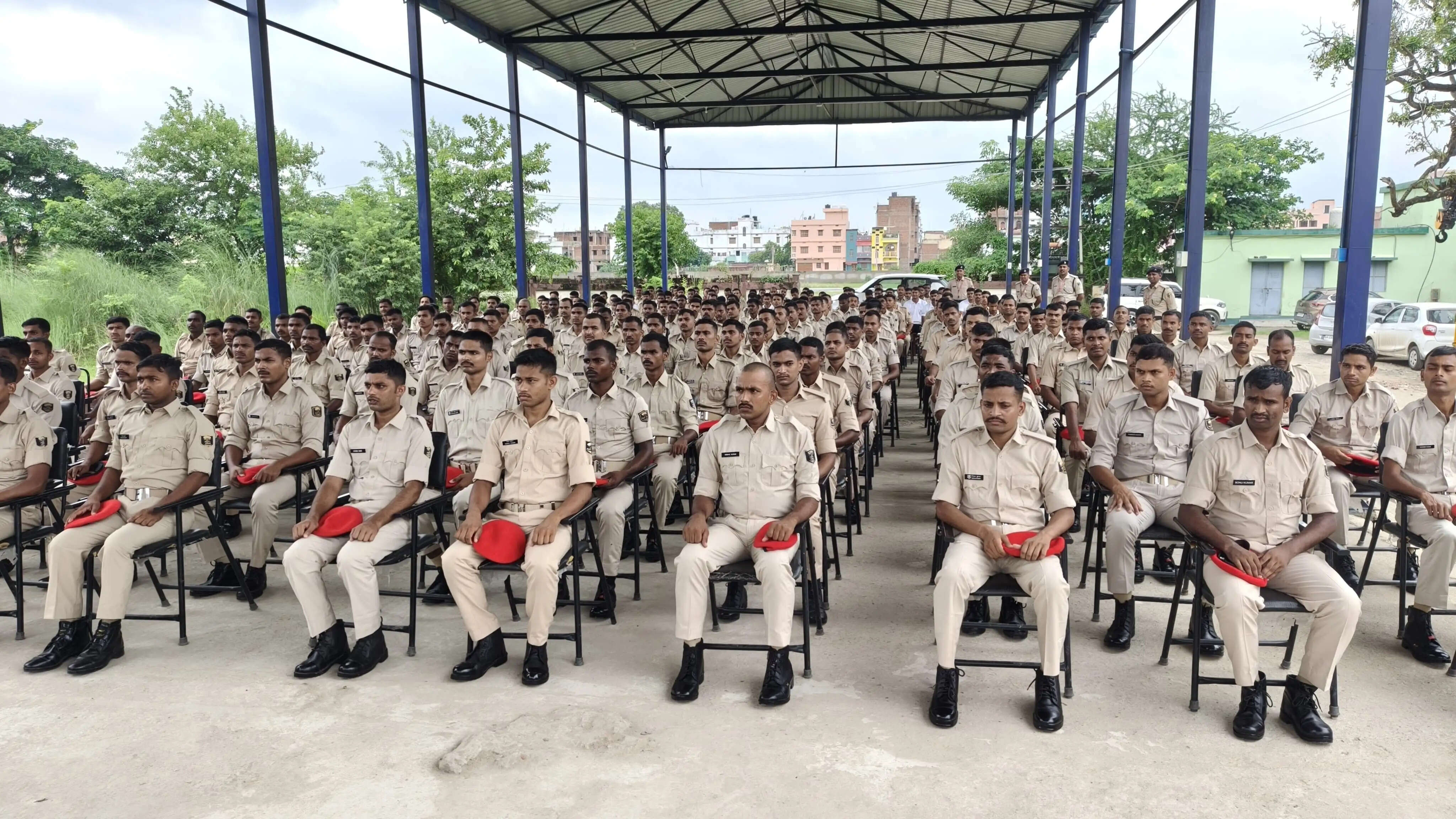 सारण एसएसपी ने नवनियुक्त जवानों के प्रशिक्षण सत्र का किया उद्घाटन