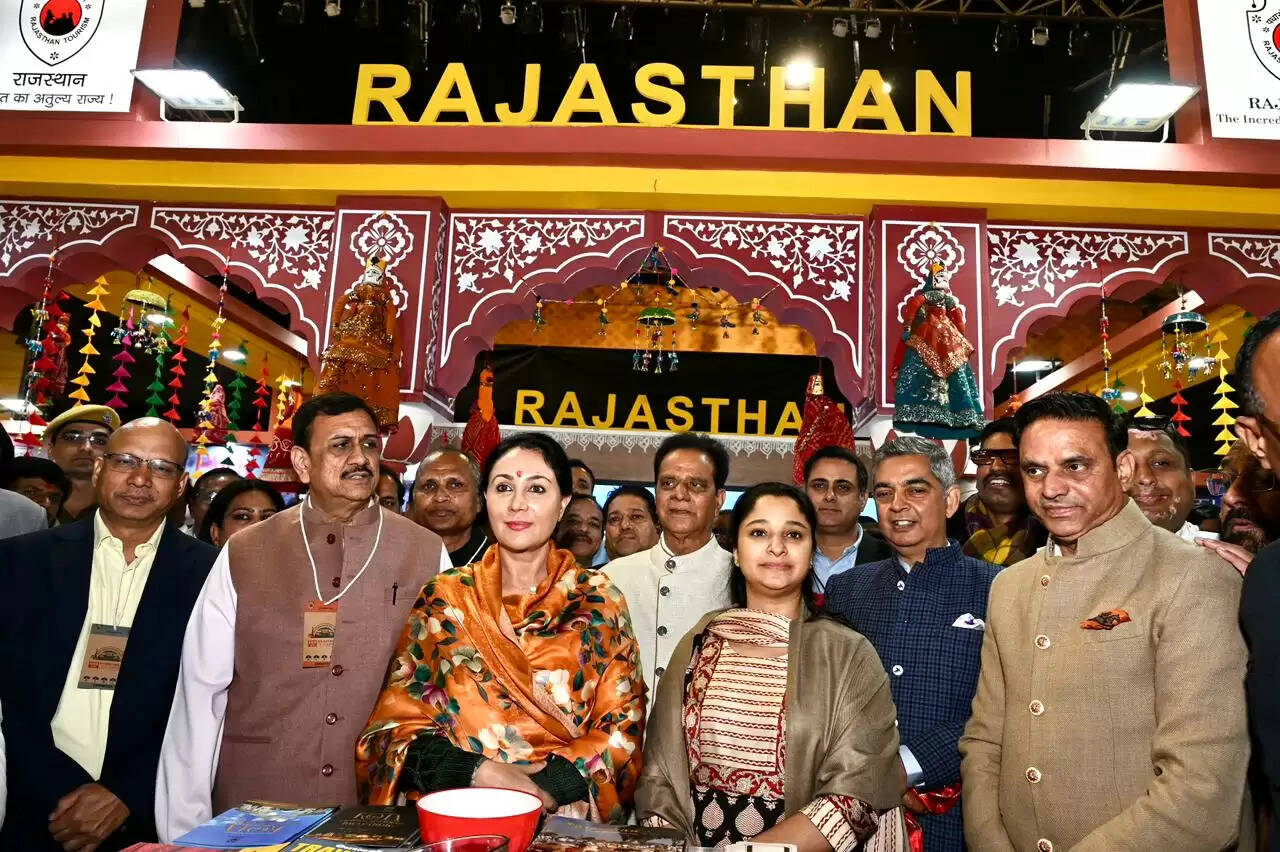 उपमुख्यमंत्री दीया कुमारी ने कोटा हाड़ौती ट्रैवल मार्ट-2026 में प्रदर्शनी का किया शुभारंभ