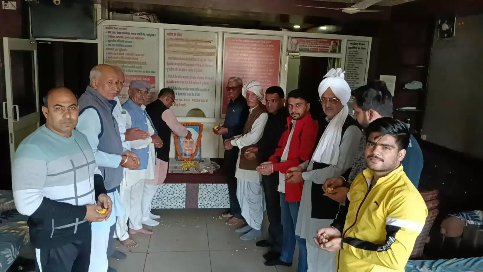 झज्जर : जयंती पर दीनबंधु&nbsp;&nbsp;छोटूराम की सेवाओं को किया गया याद