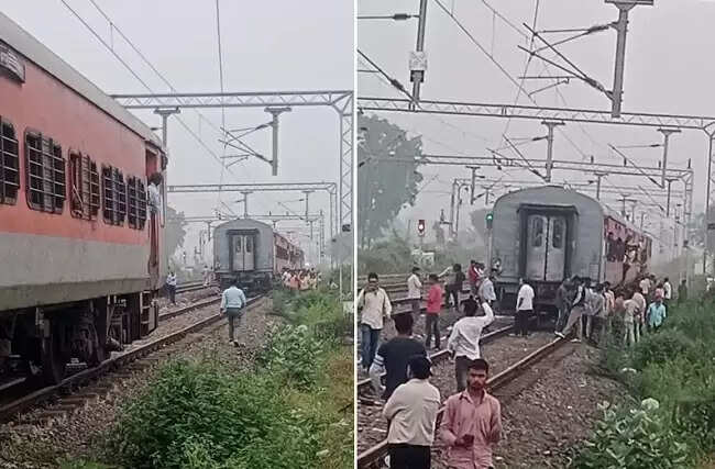 मप्र के सतना जिले में मुंबई-भागलपुर एक्सप्रेस दो हिस्सों में बंटी, कपलिंग टूटने से तीन बोगियां हुईं अलग