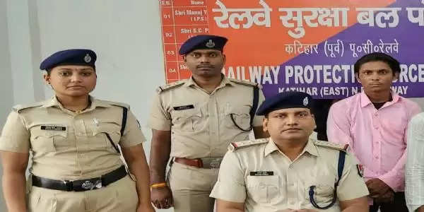 आरपीएफ ने बाल तस्कर को दबोचा, बंगलुरू में बेचने की कोशिश