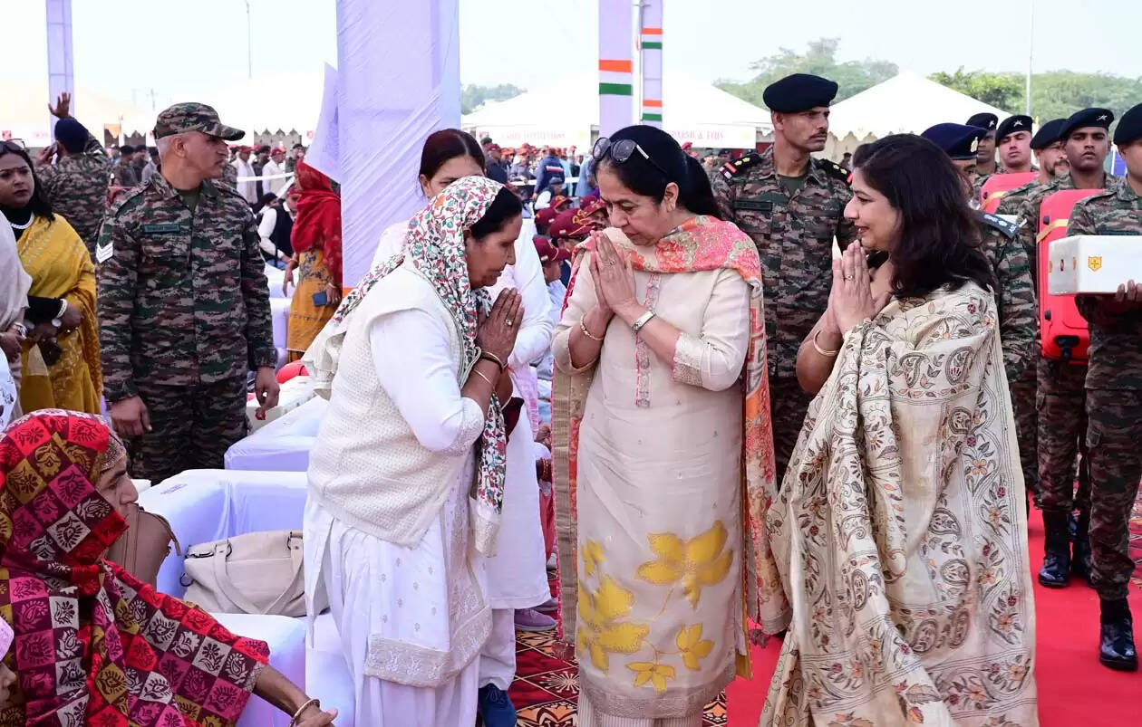 हिसार मिलिट्री स्टेशन में पूर्व सैनिक रैली का आयोजन,सुनी समस्याएं