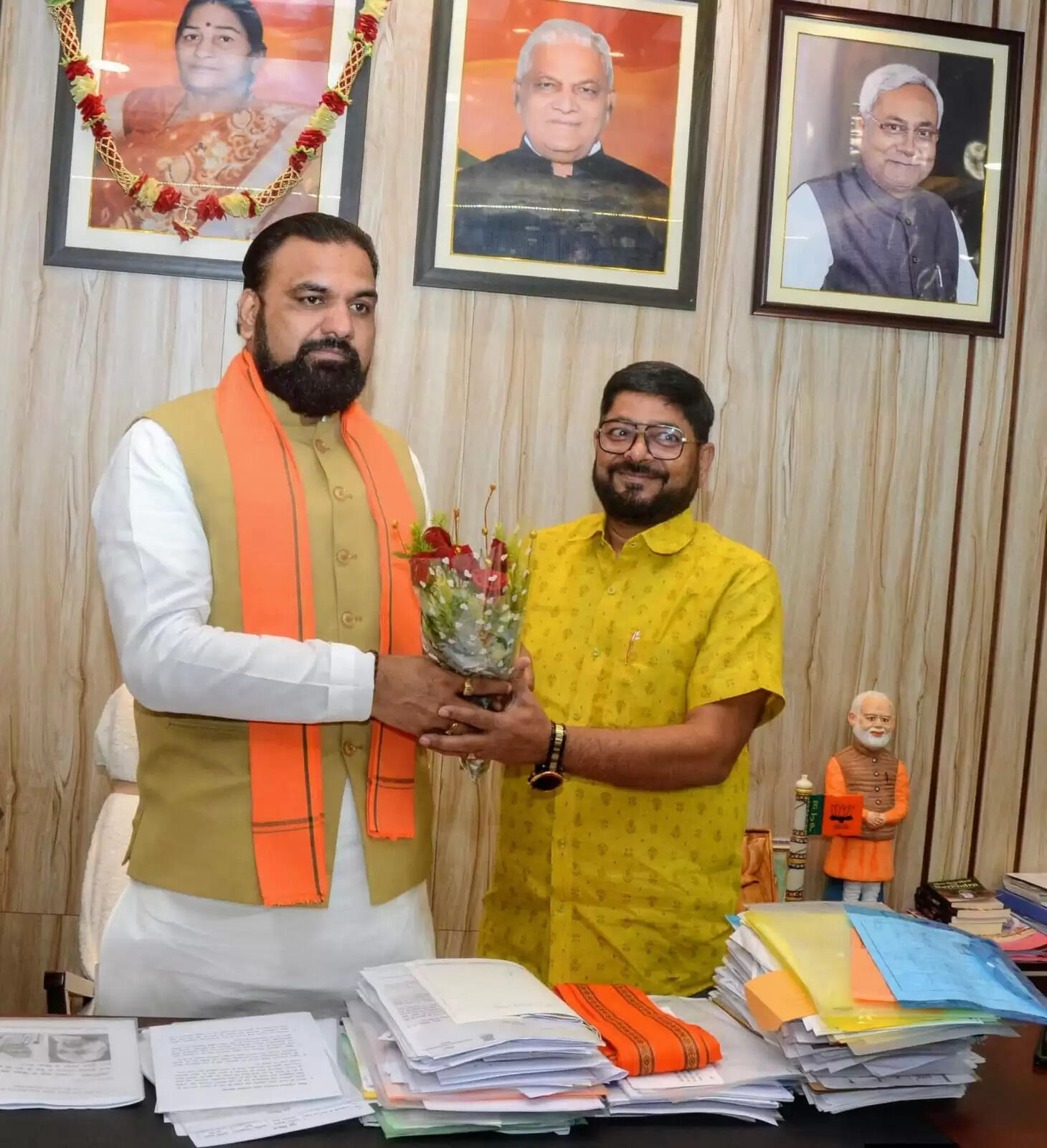 सम्राट चौधरी के सीएम बनने पर बधाईयों का तांता