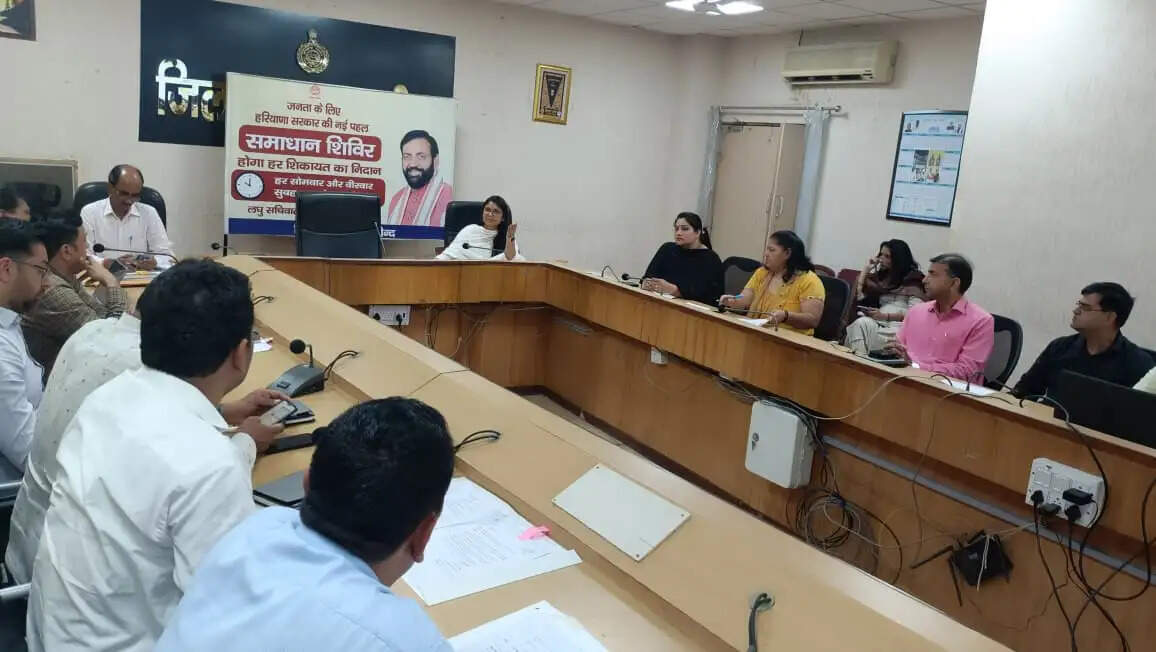 जींद : समाधान शिविर में मिली 10 हजार 448 शिकायतों में से 8541 का समाधान