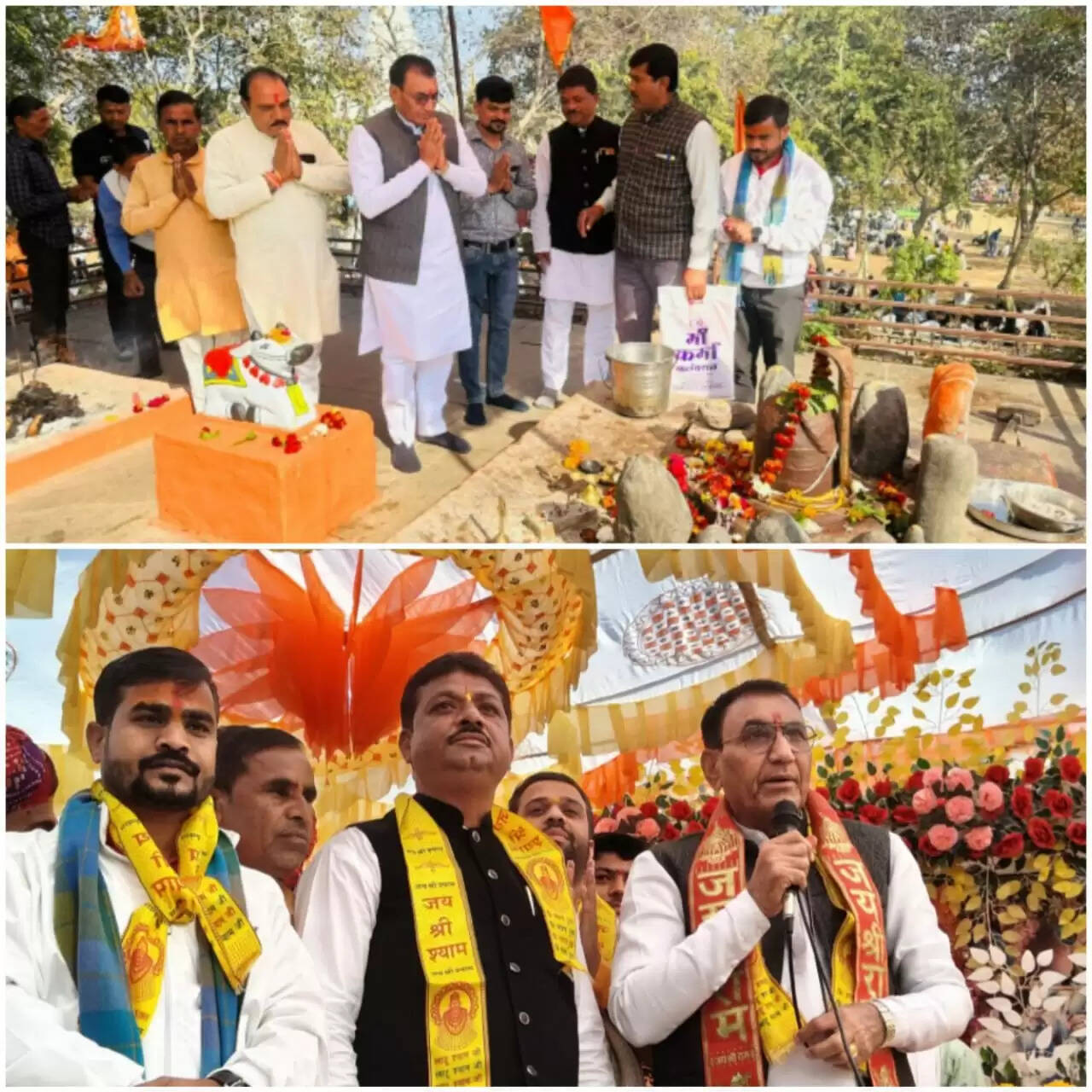 राजगढ़ः मकर संक्रांति पर्व पर मंत्री पंवार ने किया क्षेत्रीय दौरा, धार्मिक आस्था और विकास कार्यों का दिया संदेश