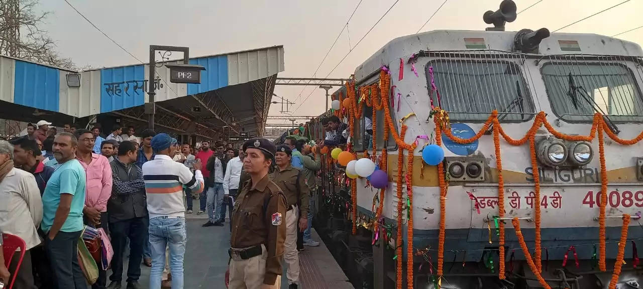 सहरसा- फारबिसगंज- जोगबनी ट्रेन का पीएम ने वीडियो कांफ्रेंसिंग से किया उद्घाटन