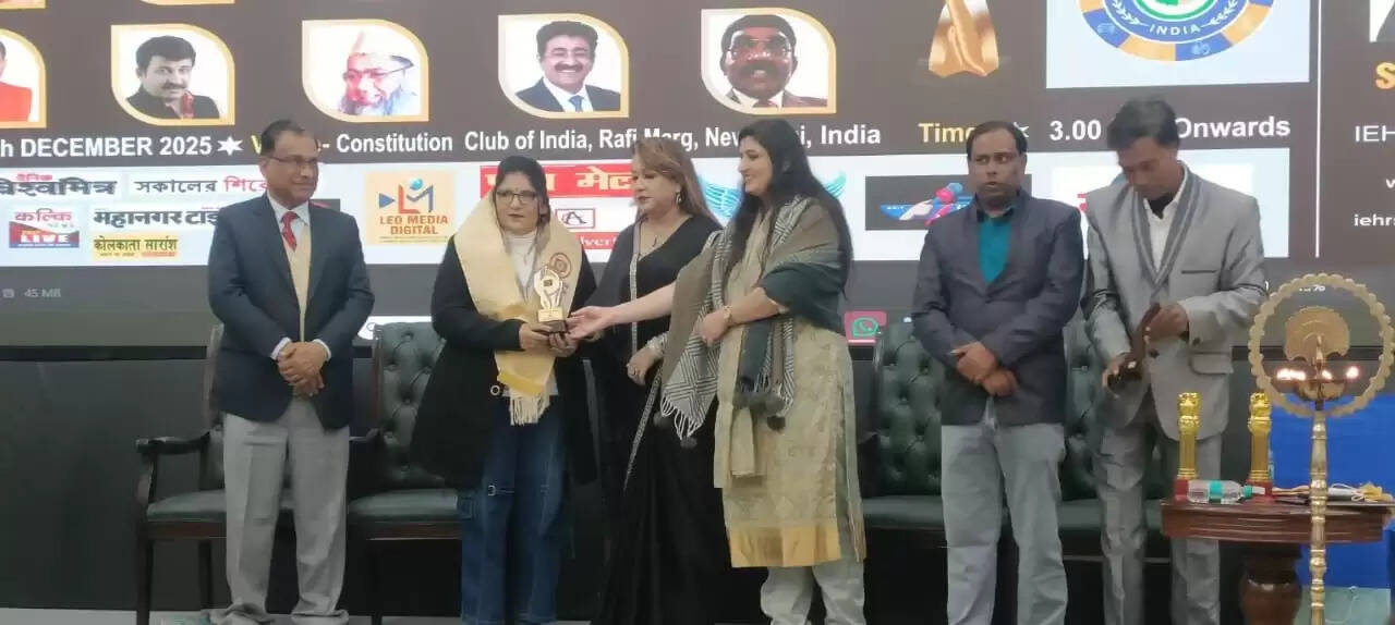 इंडो इंटरनेशनल आइकॉन अवार्ड से सम्मानित हुई समाज सेविका ज्योति मिश्रा