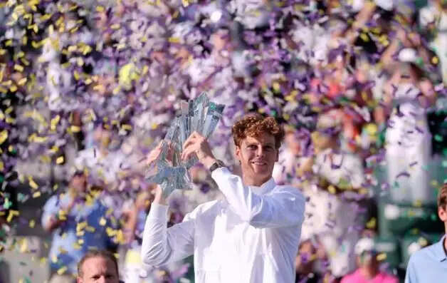 यानिक सिनर ने जीता इंडियन वेल्स 2026 का खिताब, जोकोविच-फेडरर के खास क्लब में शामिल