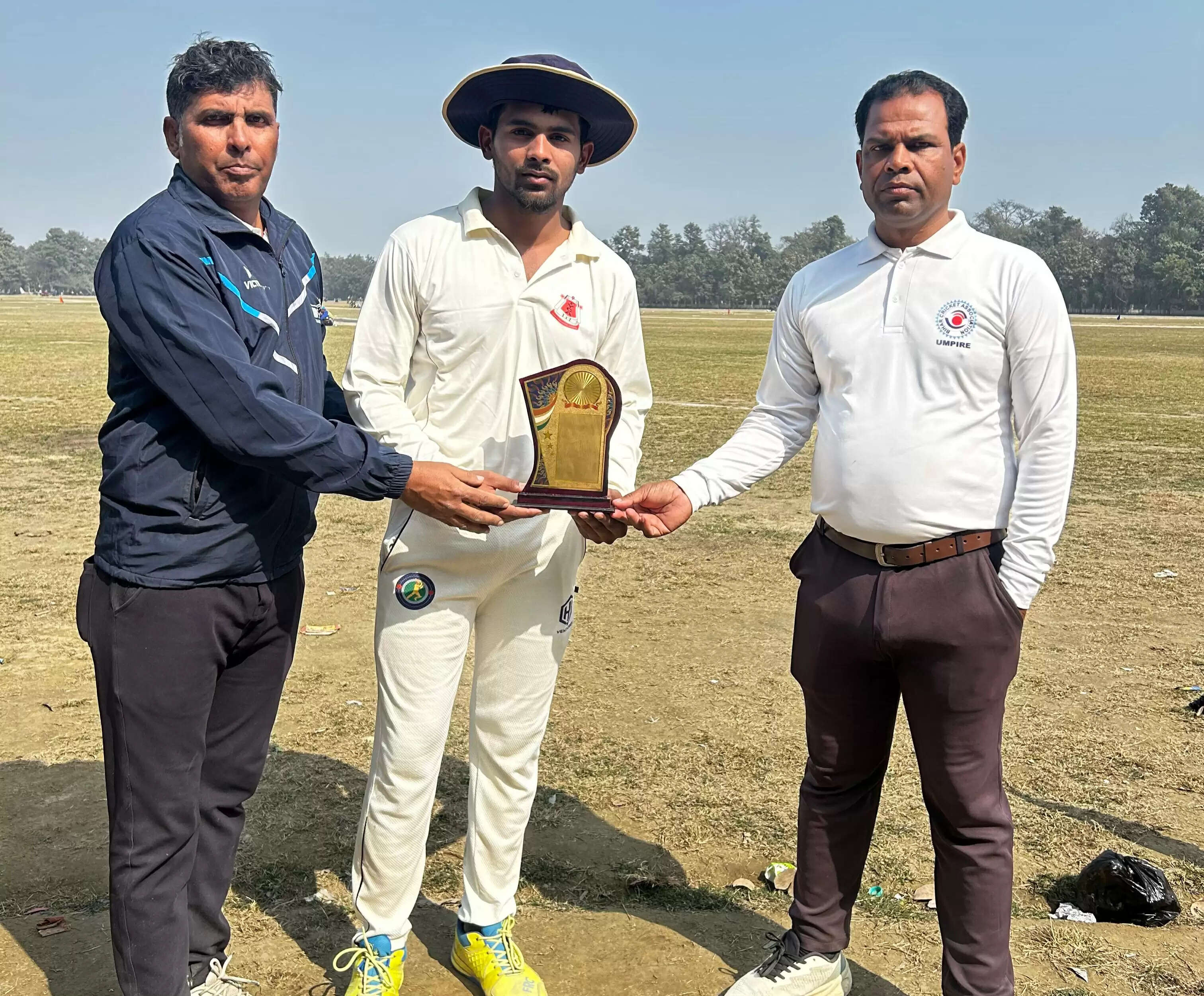 स्टार क्रिकेट कल्ब ने 6 विकेट से जीता मैच