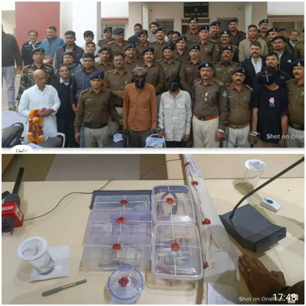 राजगढ़ः चोरी व लूट के मामले में पारदी गिरोह के तीन सदस्य गिरफ्तार, ढाई लाख का मशरुका बरामद