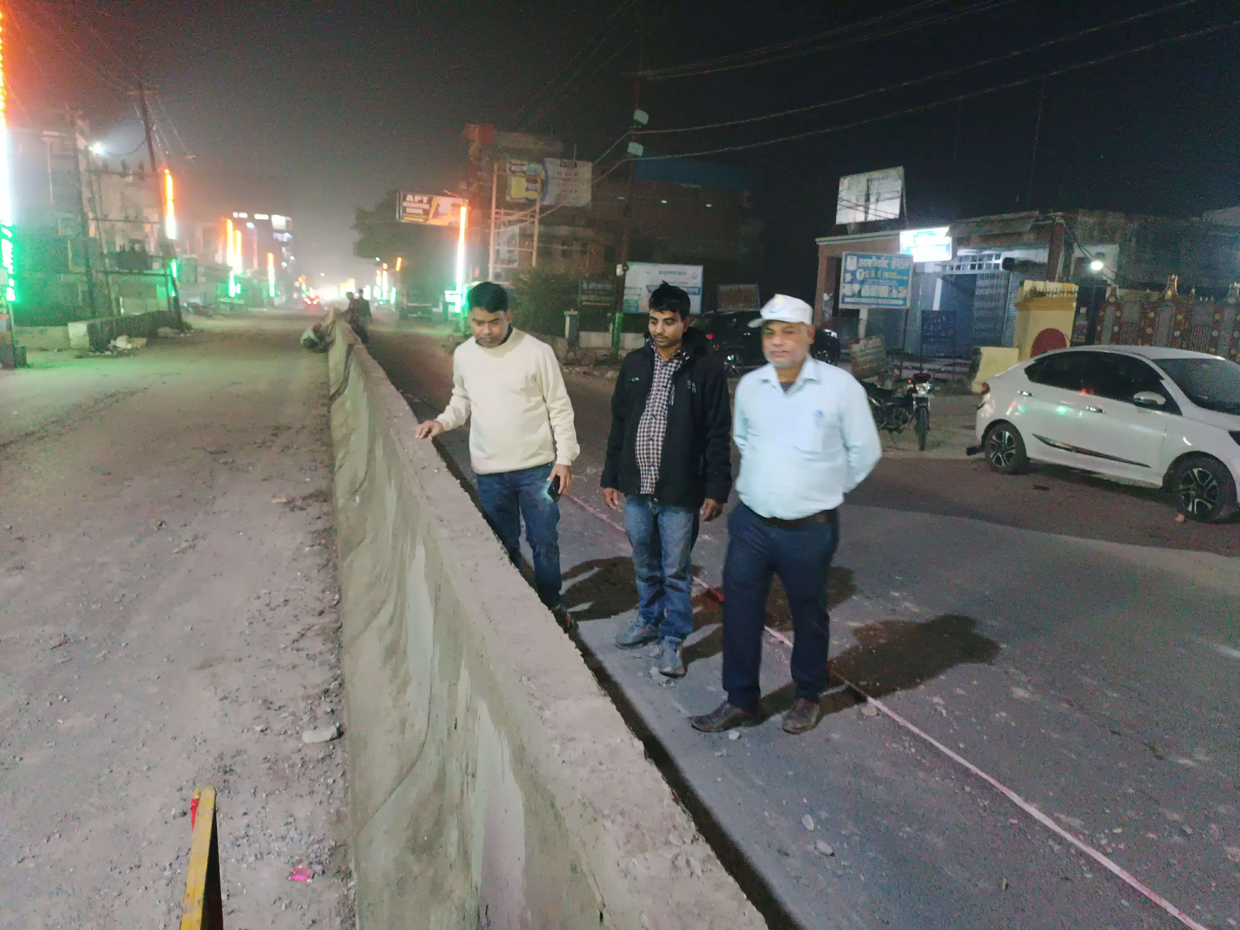 विष्णु शुगर मिल चालू होने से पहले तैयार होगा शहर का नया डिवाइडर