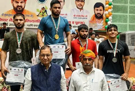 अंडर-23 राष्ट्रीय कुश्ती चैंपियनशिप में हरियाणा का दबदबा, तीनों वर्गों में जीता टीम खिताब