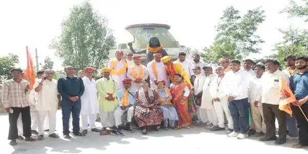 लोकमंथन यात्रा का डूंगरपुर में हुआ भव्य स्वागत, यात्रा में झलकी वागड़ की लोकसंस्कृति