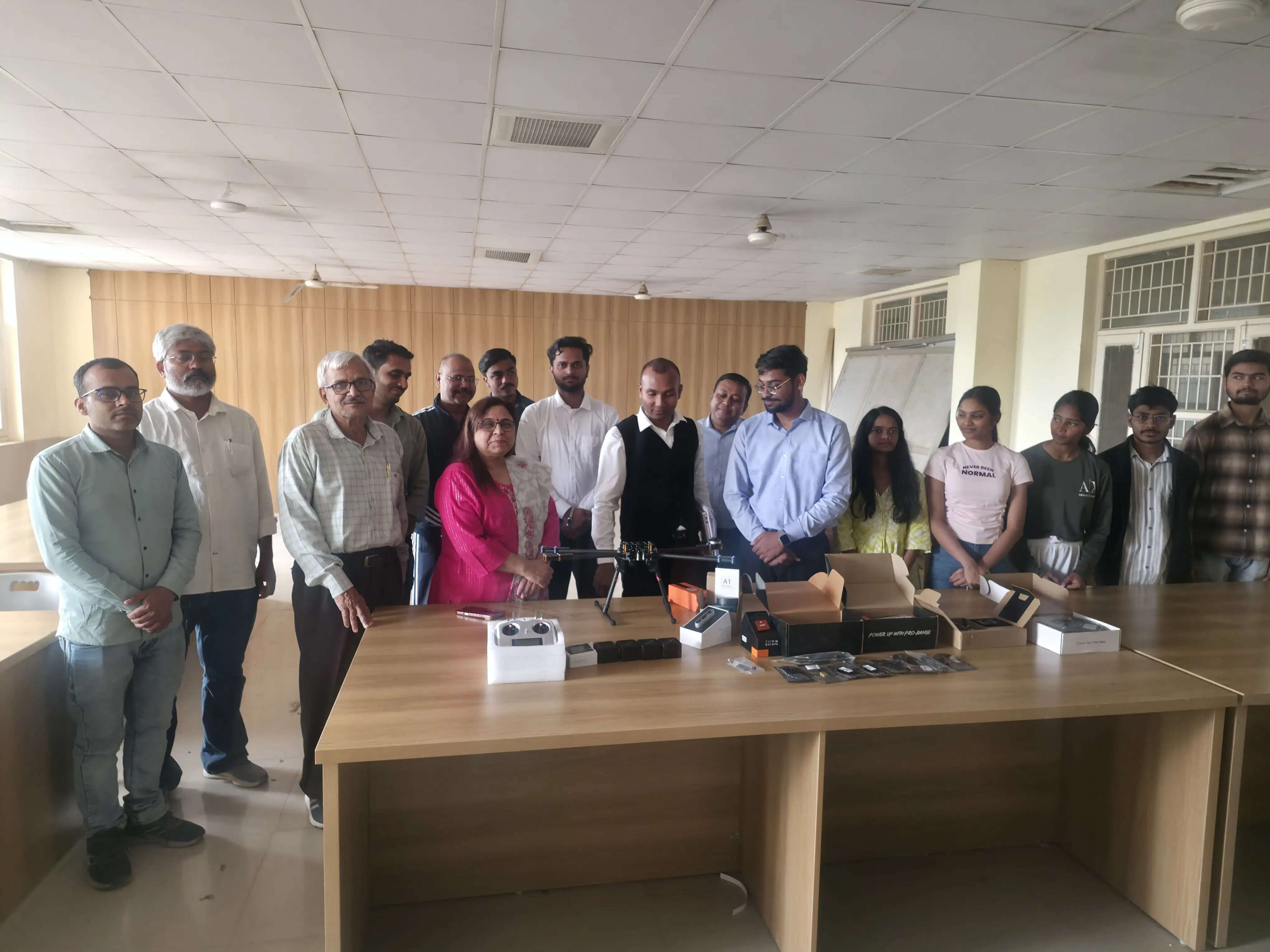 डीडीयू में बनी हाईटेक ड्रोन लैब का 29 मार्च को होगा उद्घाटन