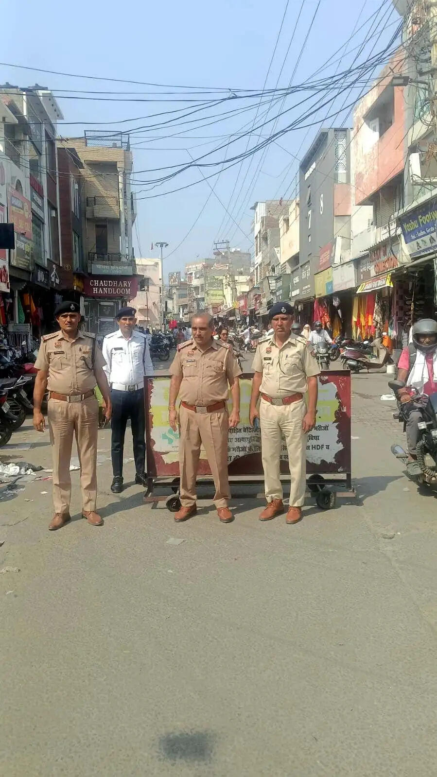 हिसार : करवा चौथ और दिवाली पर बाजारों से मंदिरों तक चप्पे-चप्पे पर पुलिस की रहेगी नजर