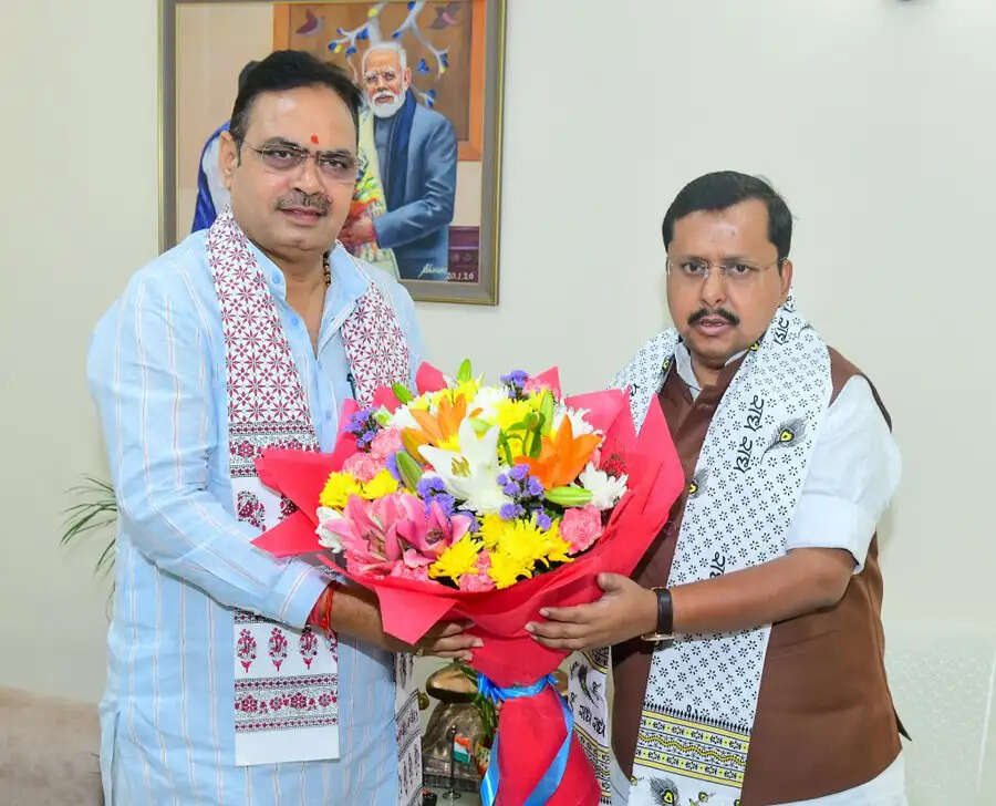 भाजपा राष्ट्रीय अध्यक्ष से मिले मुख्यमंत्री, संगठन मजबूती और आगामी कार्यक्रमों पर हुई चर्चा