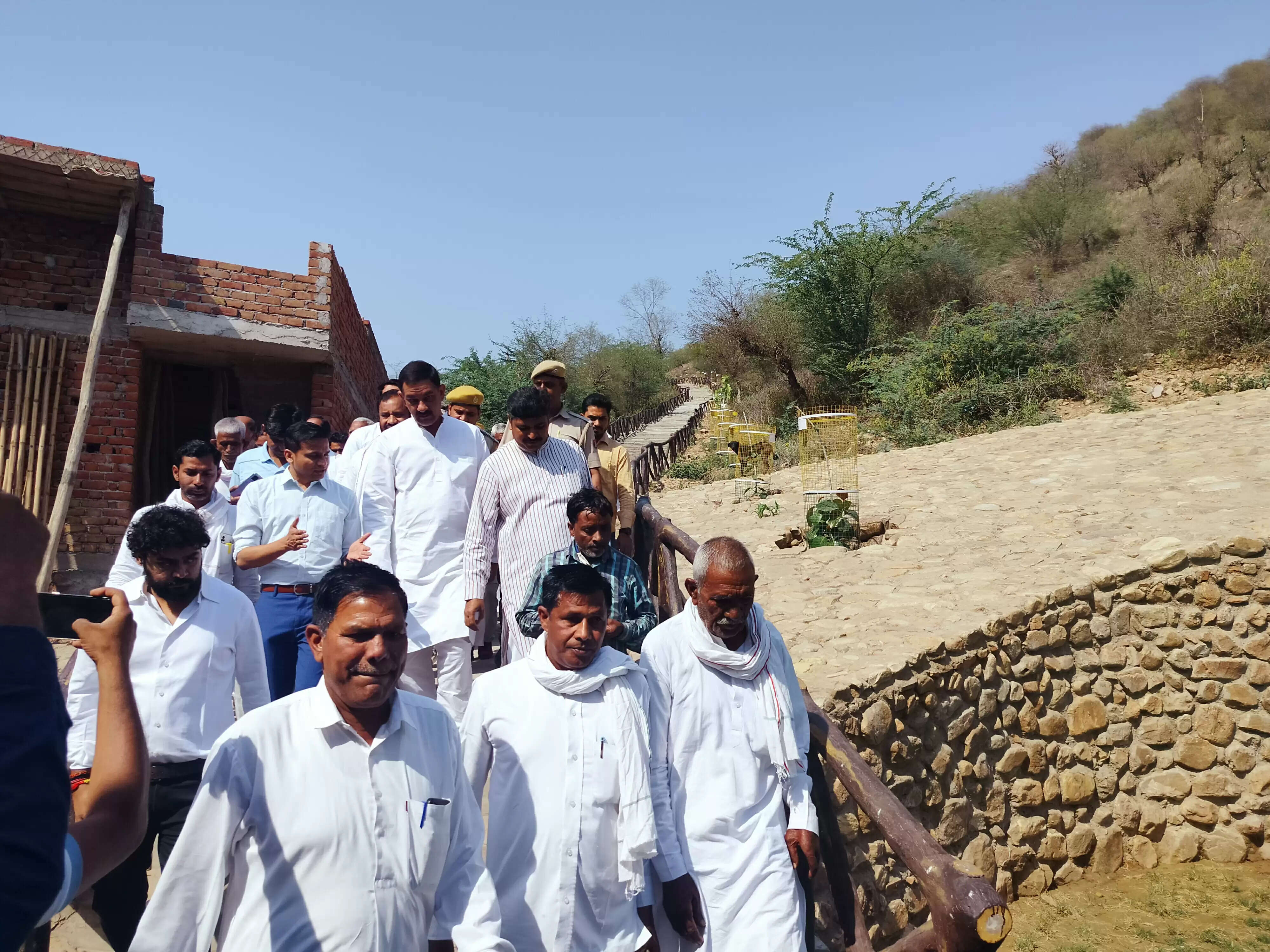 अलवर में बाबा चुडसिद्ध लव कुश वाटिका का हुआ लोकार्पण