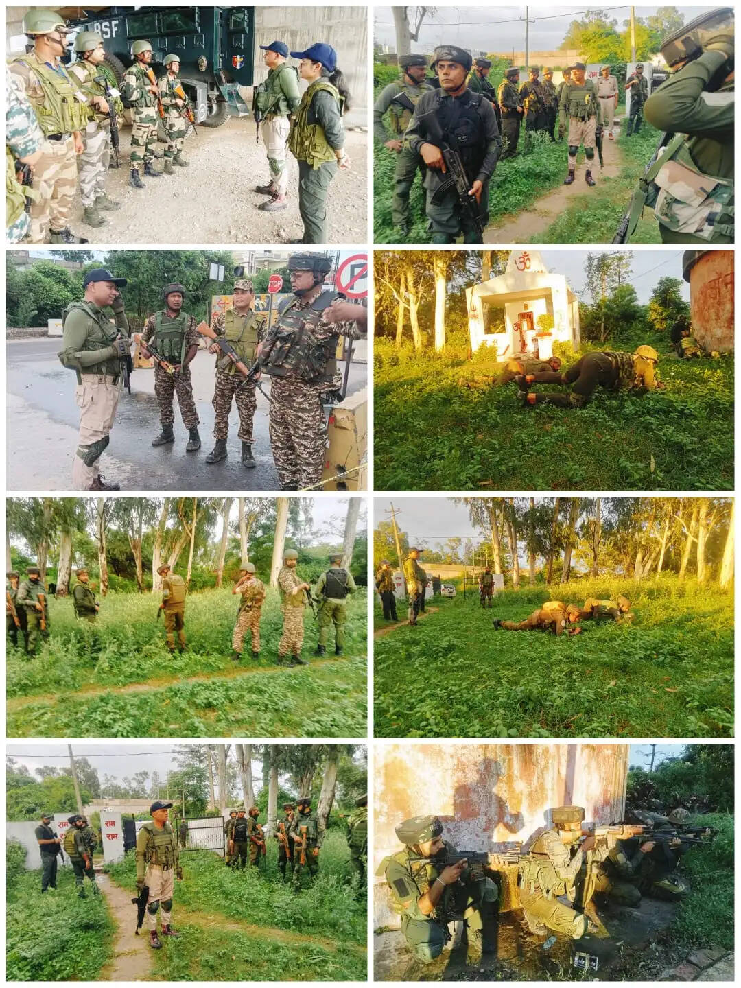 सांबा पुलिस ने ऑपरेशनल तैयारी को बेहतर बनाने के लिए एनएच-44 पर लंबी दूरी की पेट्रोलिंग और मॉक ड्रिल की