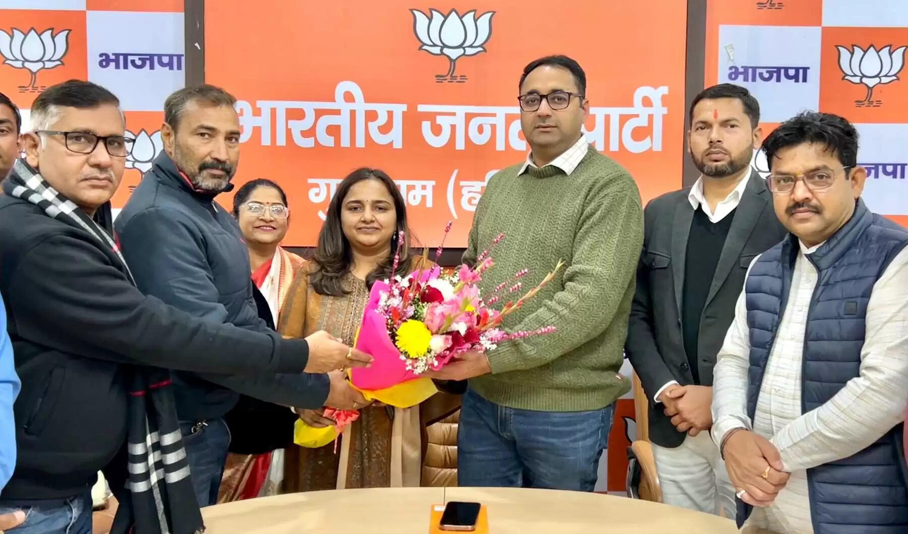 गुरुग्राम: डा. विषिका यादव व प्रवीण ठाकरिया को नियुक्त किया मंडल अध्यक्ष&nbsp;