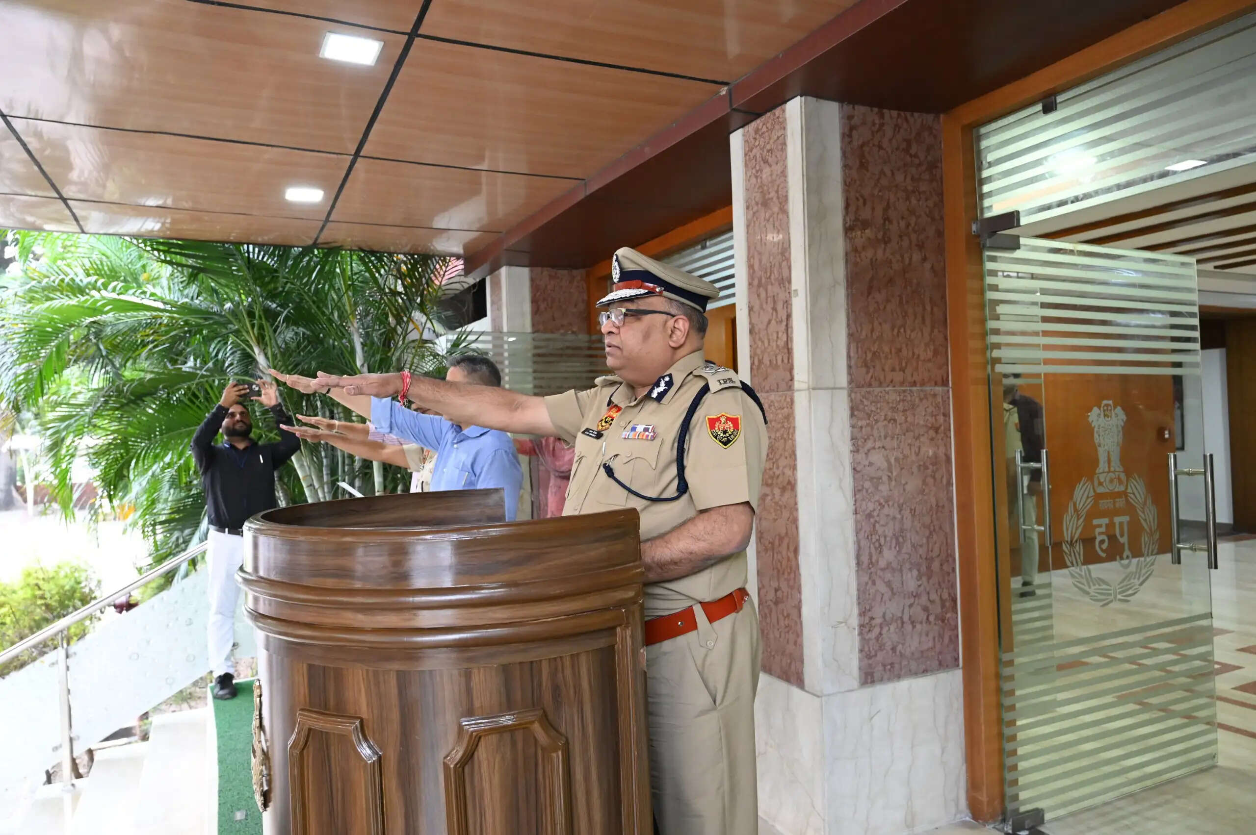 पटेल की जयंती पर पुलिस मुख्यालय में मनाया गया राष्ट्रीय एकता दिवस
