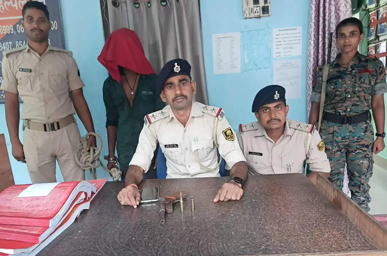 कटिहार में अवैध हथियार के साथ एक अपराधी गिरफ्तार