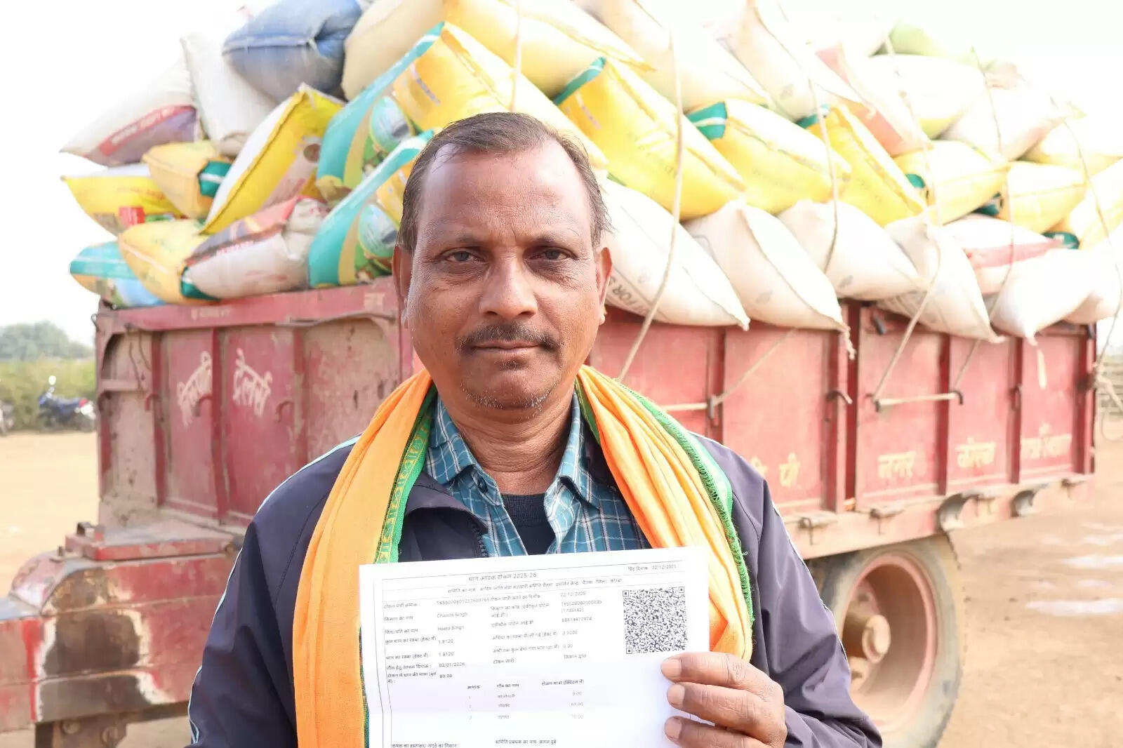 ऑनलाइन टोकन से लेकर त्वरित भुगतान तक धान खरीद व्यवस्था से संतुष्ट किसान चमरा सिंह