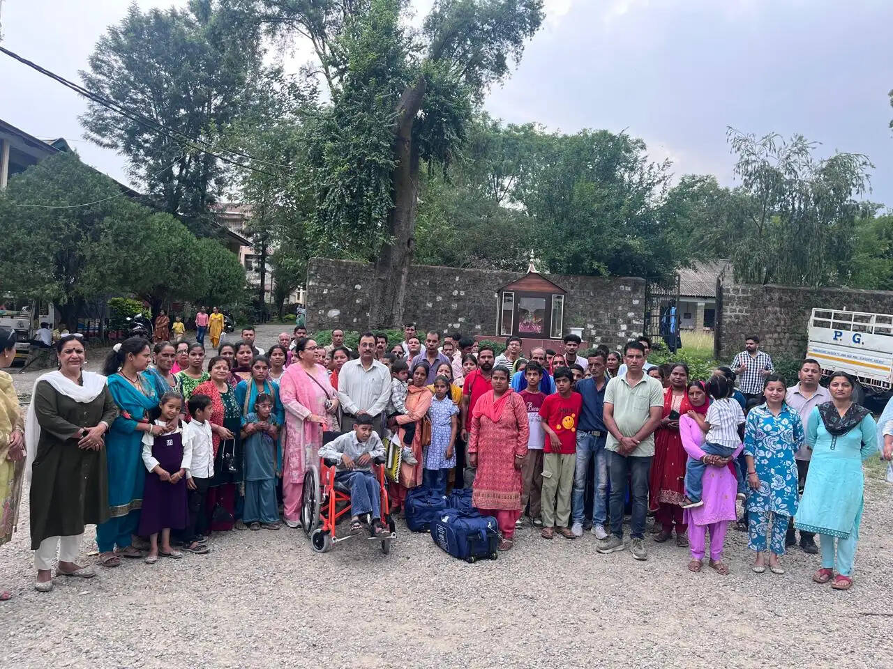 एड्स एंड अप्लायंसेज वितरण शिविर में 260 बच्चों को मिले सहायक उपकरण
