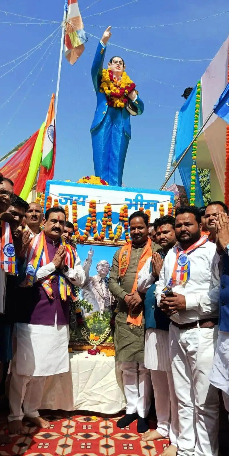 दतिया: बाबा साहेब के सिद्धांतों पर चल रही है भाजपा : डॉ. नरोत्तम मिश्रा