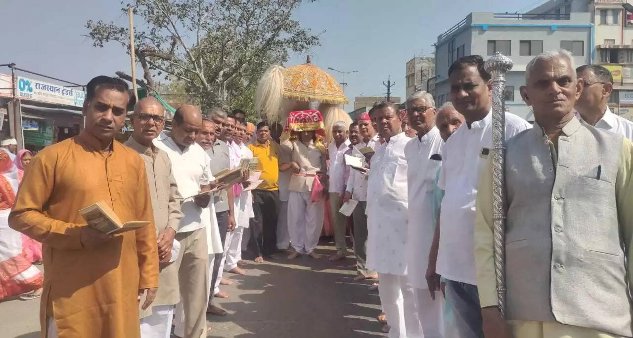 शाहपुरा में फूलडोल महोत्सव का आगाज, मुख्य आयोजन 7 मार्च से