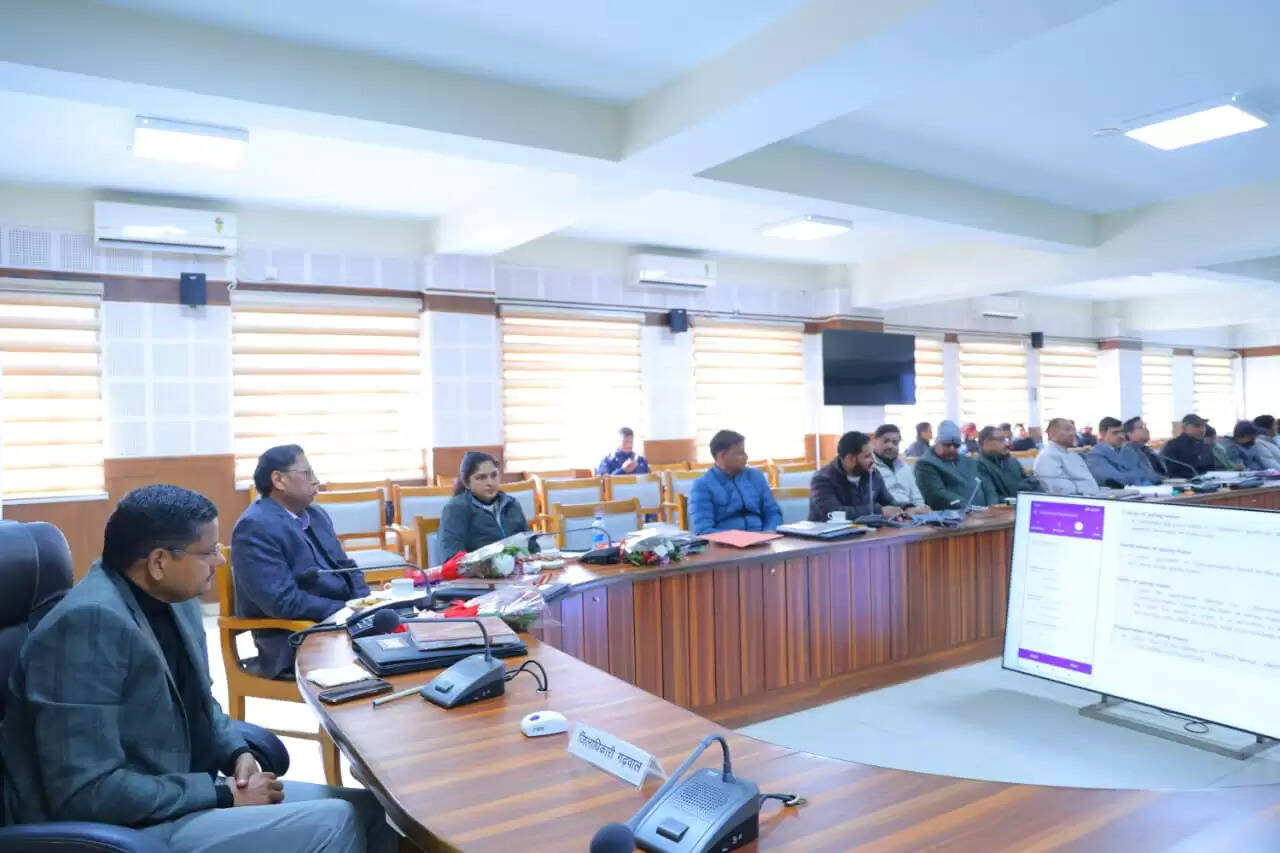 लघु सिंचाई प्रशिक्षण कार्यशाला में जलस्रोतों के संगणना पर की चर्चा