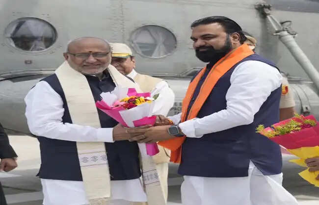 उपराष्ट्रपति सी.पी. राधाकृष्णन पहुंचे मोतिहारी, दीक्षांत समारोह में होंगे शामिल