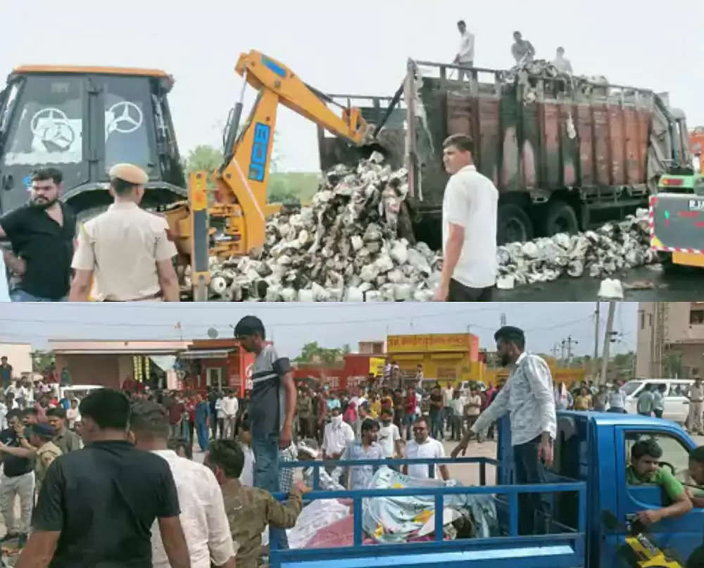 (अपडेट) राजस्थान: सालासर दर्शन को जा रहे श्रद्धालुओं की कार में लगी आग, दो बच्चियों समेत सात लोग जिंदा जले