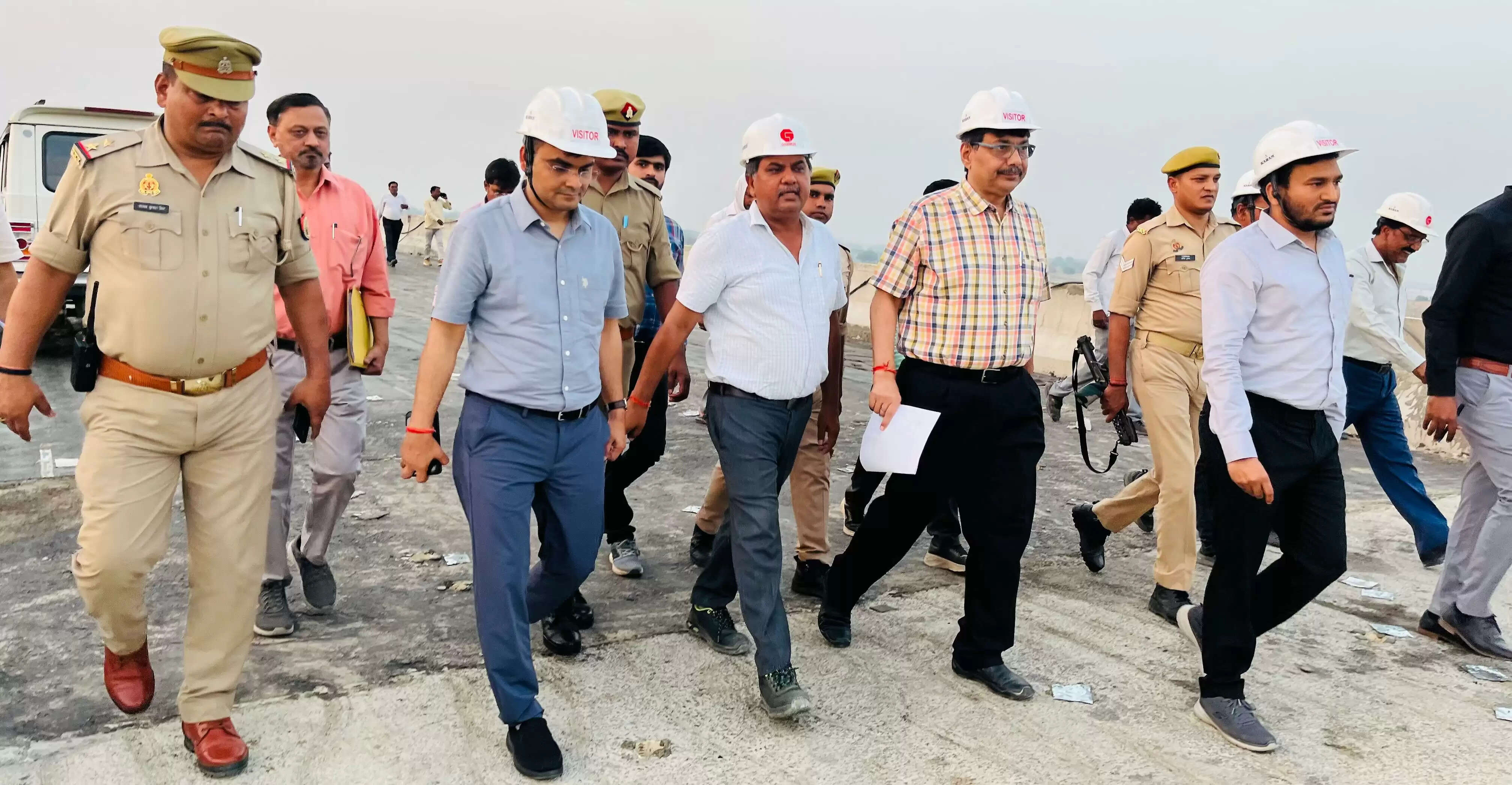 रिंग रोड फेज-2 पैकेज-2 के तहत संदहा से चंदौली तक निर्माण कार्य ने जोर पकड़ा