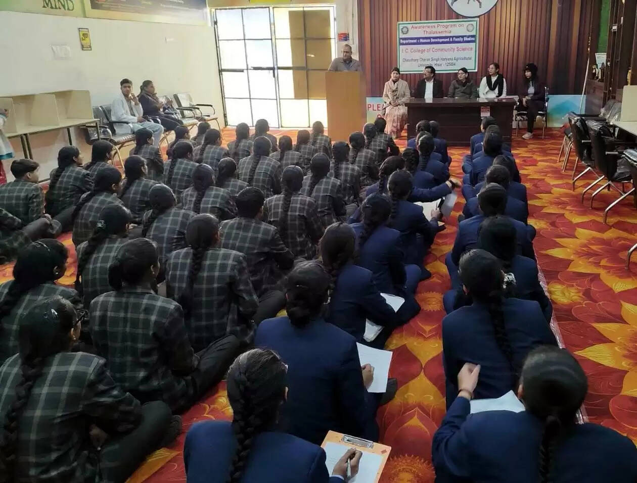 हिसार : विवाह से पूर्व थैलेसीमिया की जांच करवाने को महत्व दें किशोरियां : डॉ. सुशील गर्ग