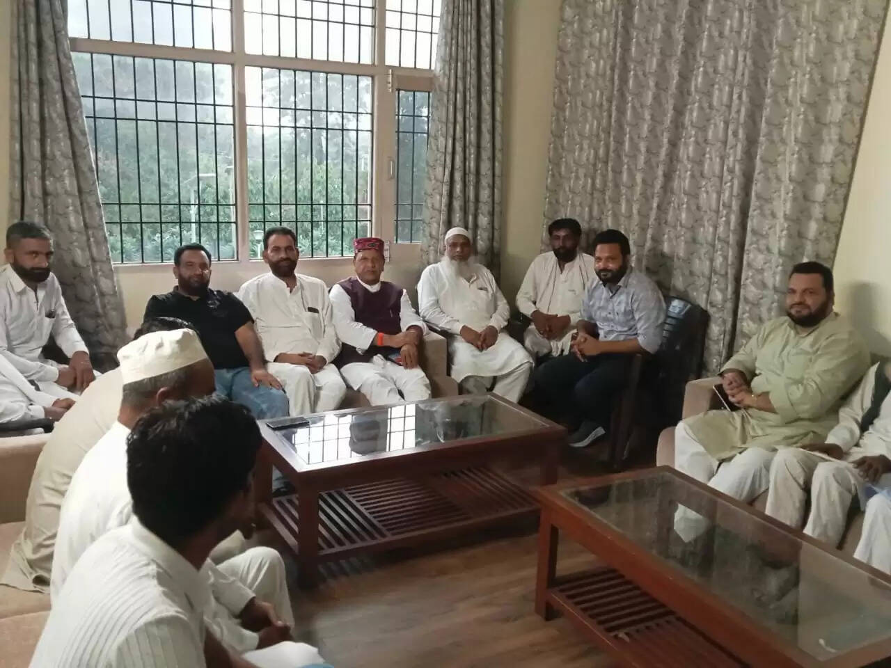 भाज डॉ राजीव बिंदल ने भाजपा अल्पसंख्यक मोर्चे के साथ की बैठक