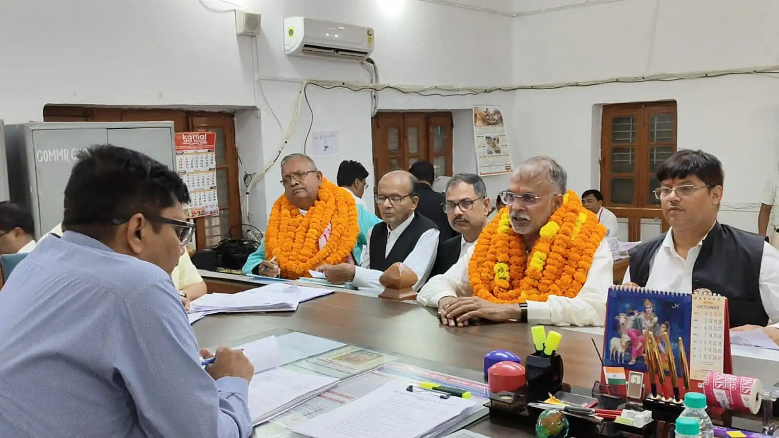 शिक्षक निर्वाचन के नामांकन में सुरक्षा व्यवस्था रही चाक-चौबंद