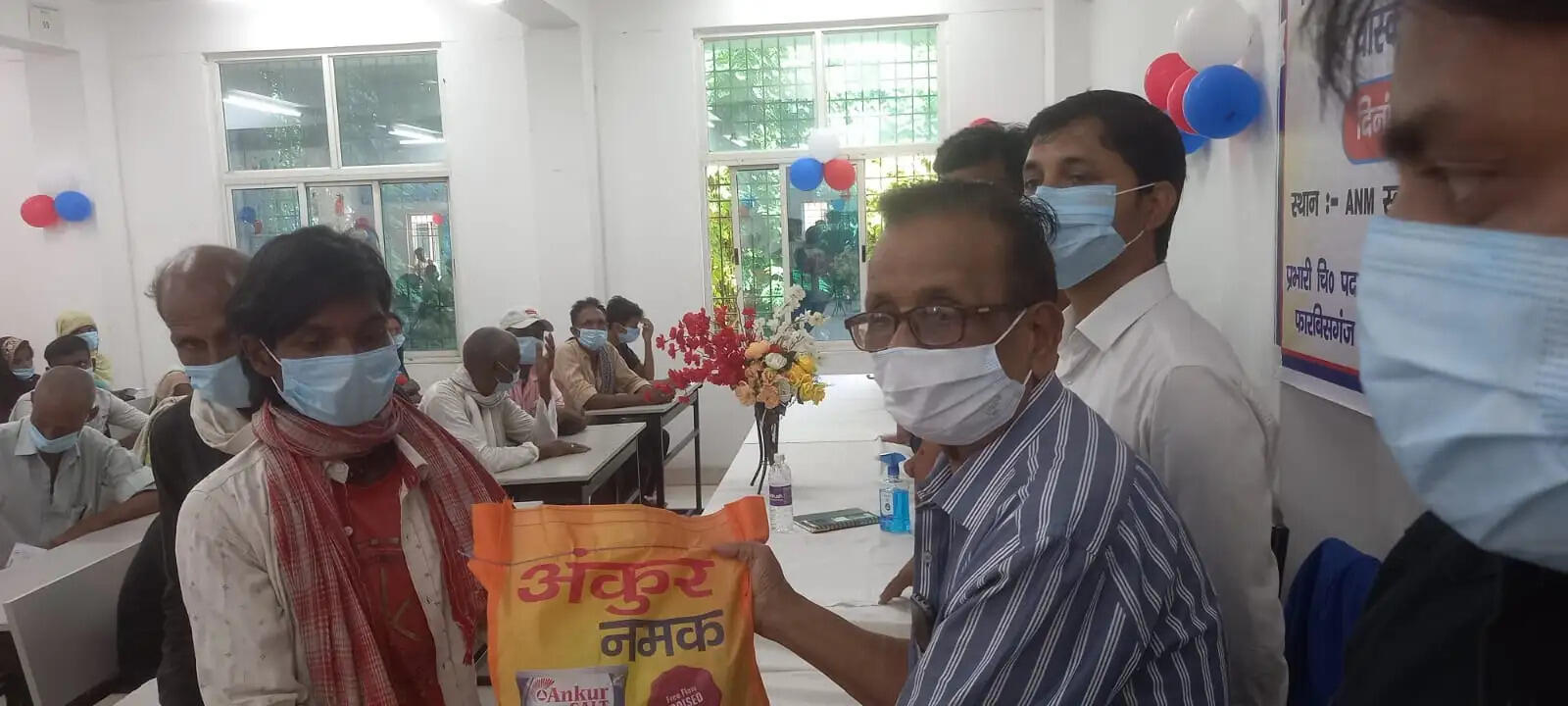 दधीचि देहदान समिति ने पांच टीबी मरीजों को लिया गोद,पहले माह का दिया गया पोषण किट