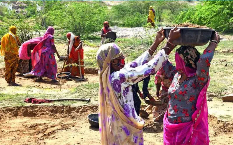 भीषण गर्मी में मनरेगा श्रमिकों को राहत
