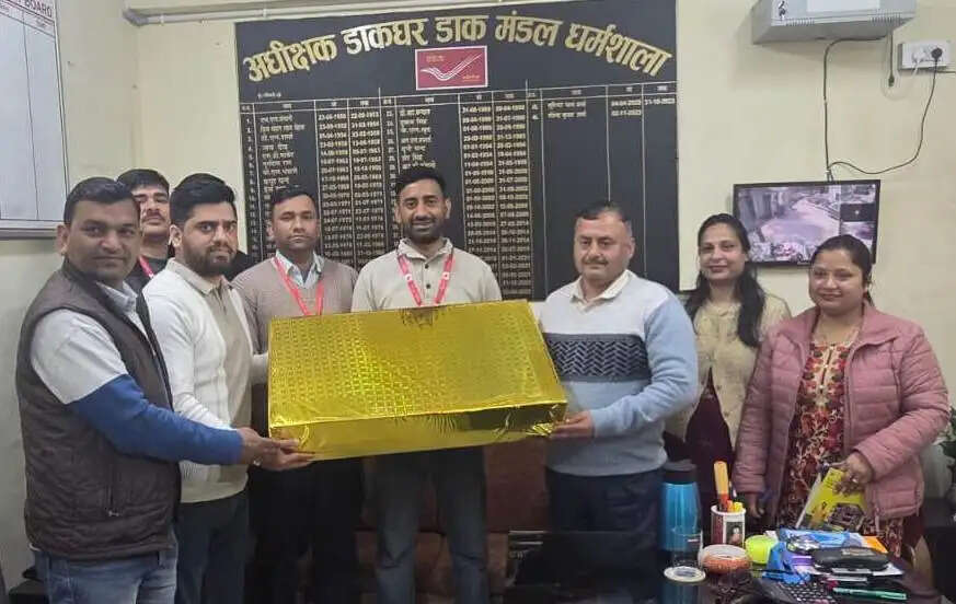 अखिल भारतीय थलाईवा लीग अभियान में धर्मशाला डाक मंडल का सर्वश्रेष्ठ प्रदर्शन