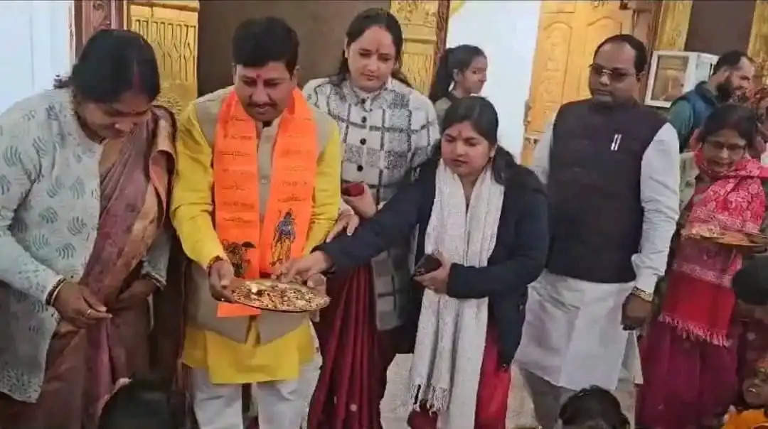 देवी की स्वरूप है बेटियां, इनकी सेवा से बढ़कर दूसरा कोई पुण्य नहीं: श्रीकांत कुशवाहा