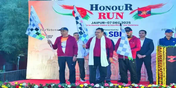जयपुर में ‘वेटरन्स ऑनर्स रन’, 21 किमी हाफ मैराथन में धर्मेंद्र पूनिया प्रथम